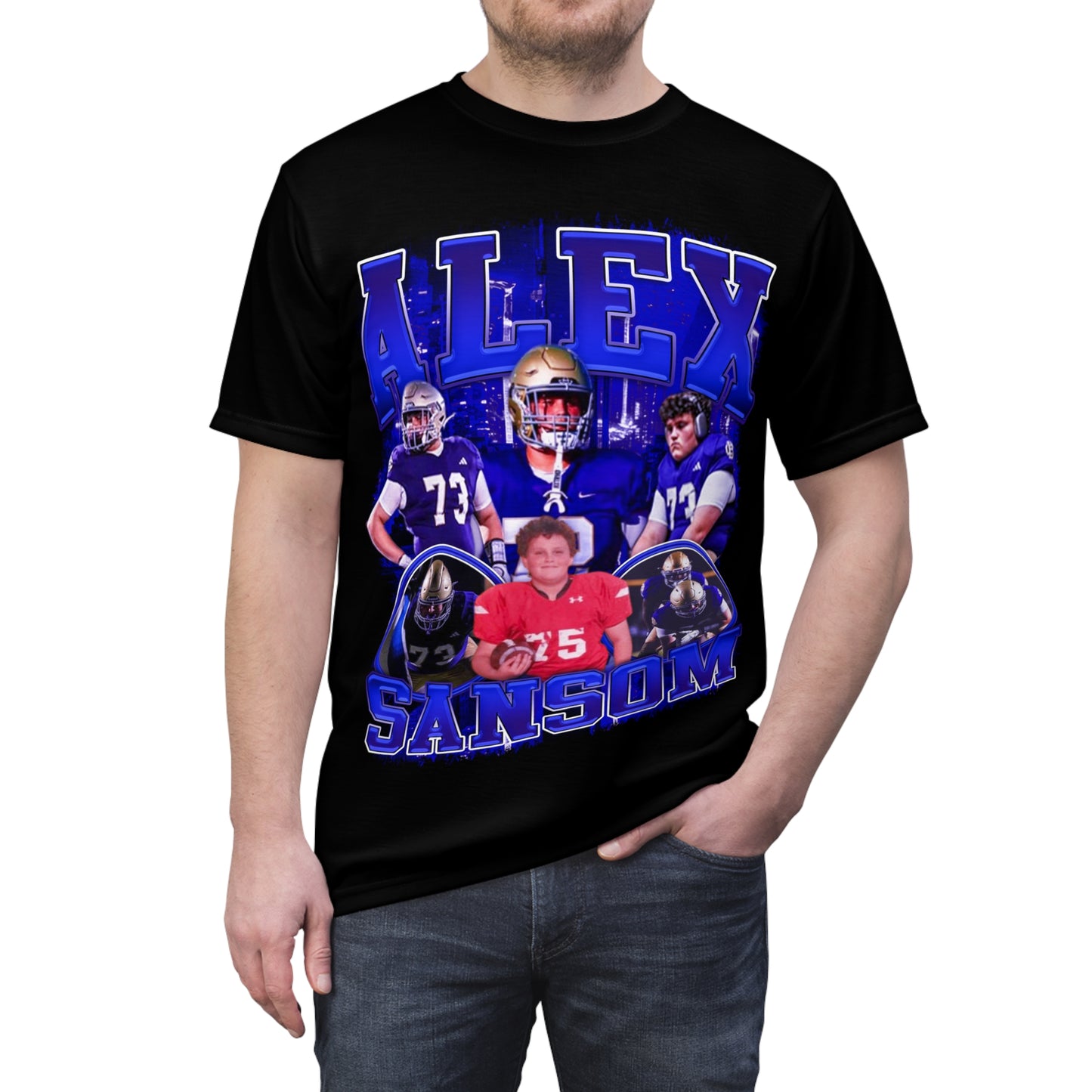 Alex Sansom Vintage Full Print Tee