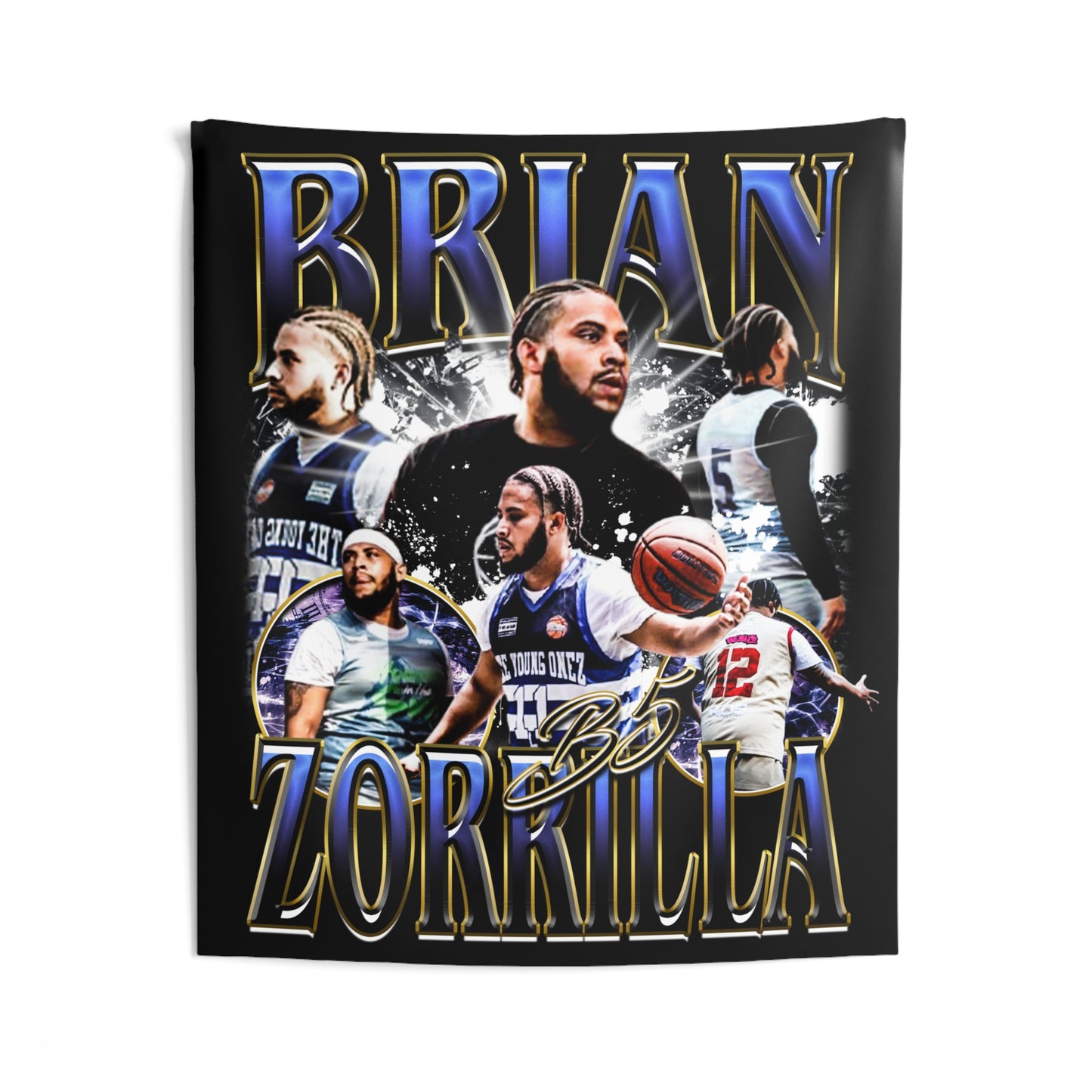 Brian Zorrilla Tapestry 50” x 60”