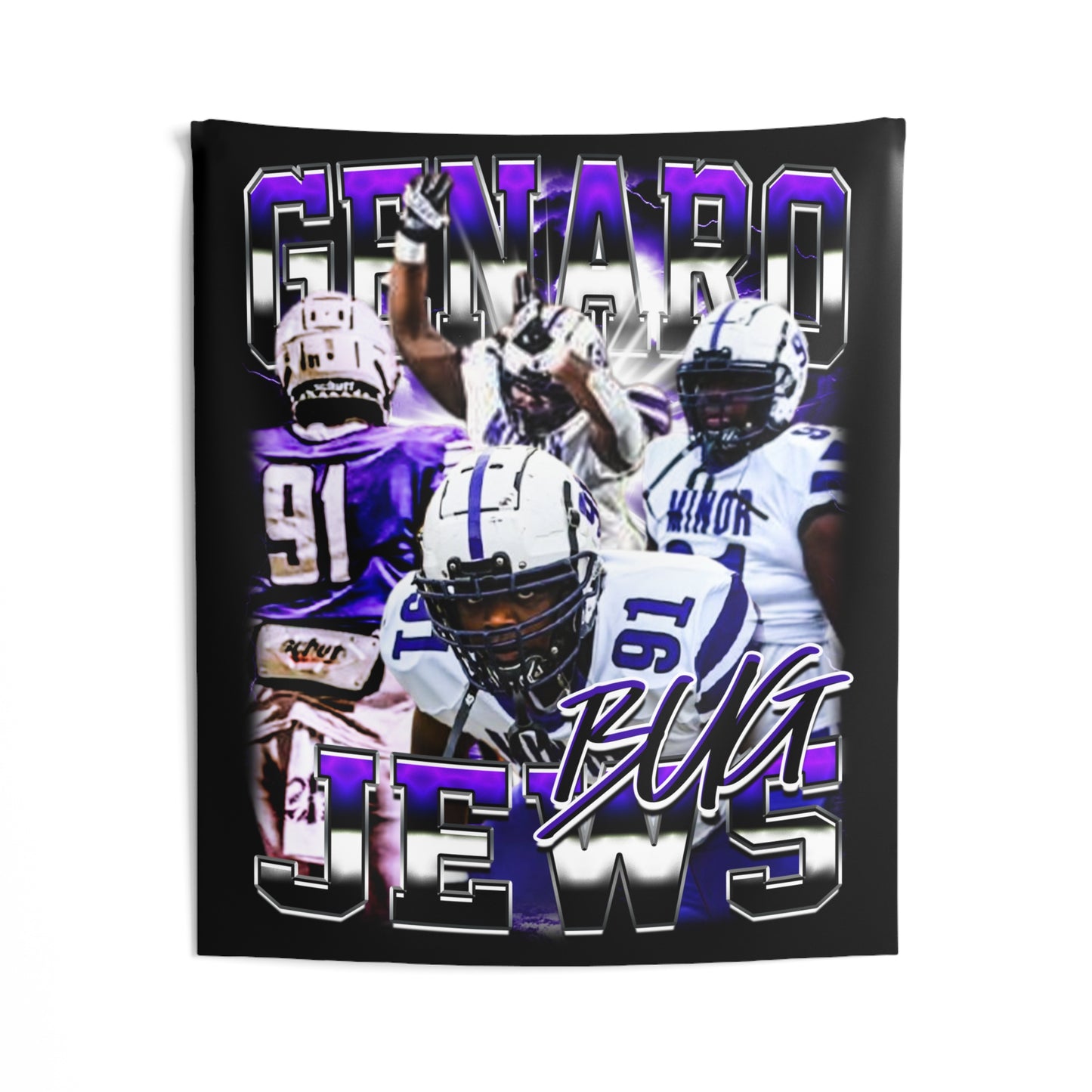 Genaro Jews Tapestry 50” x 60”