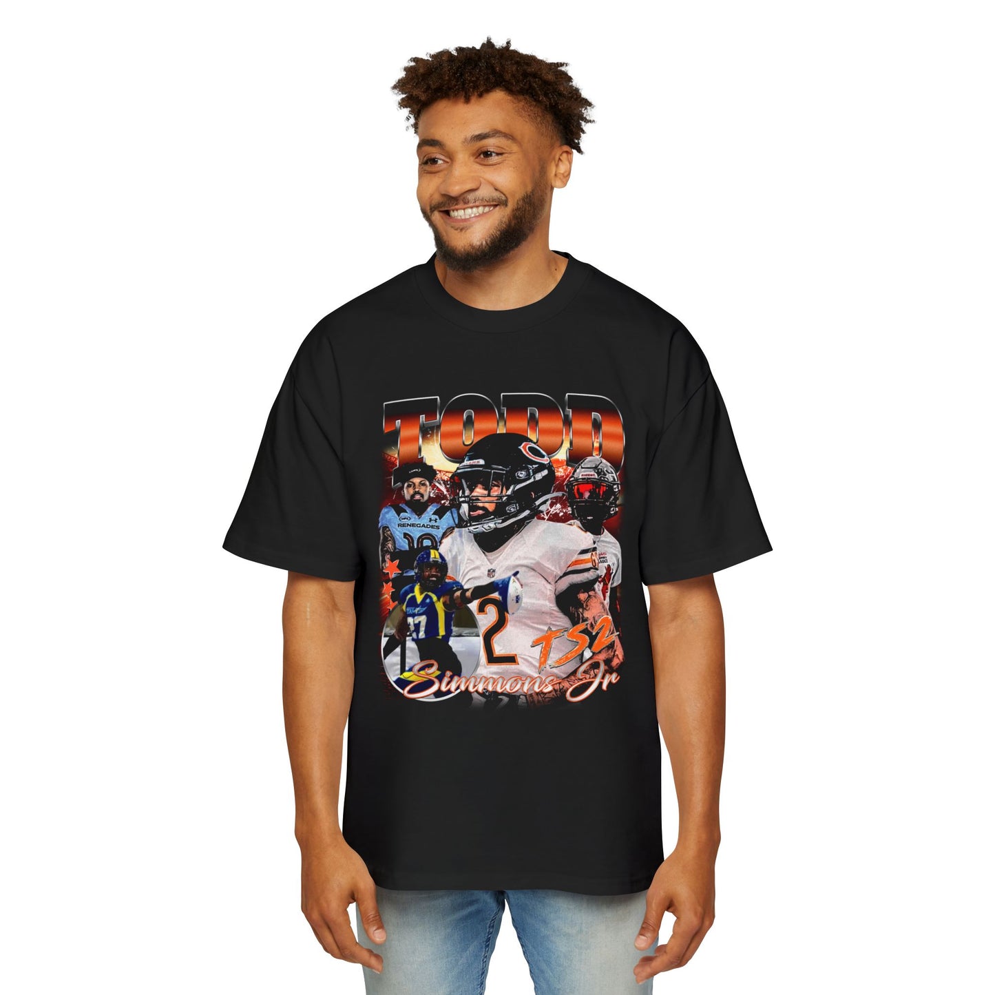 Todd Simmons Jr Oversized Retro Tee