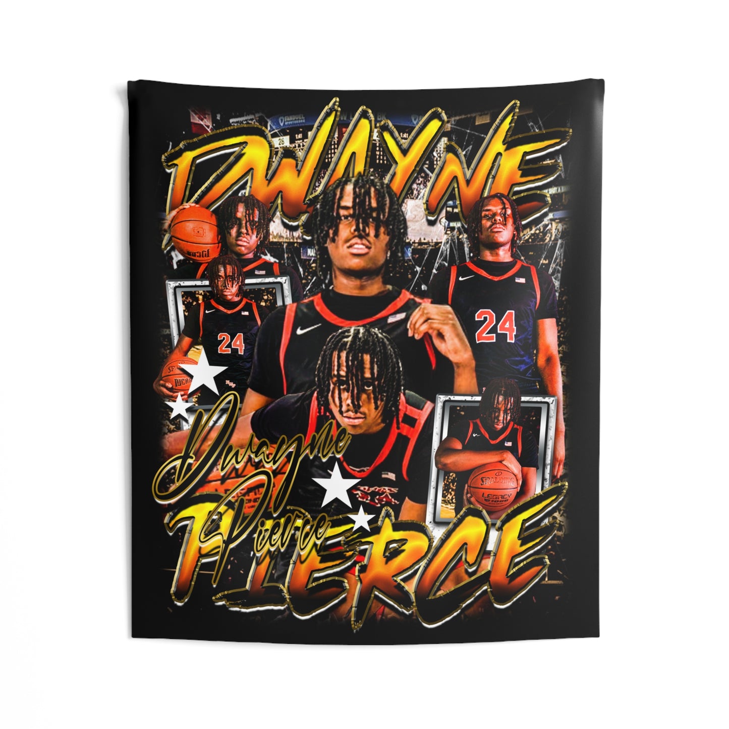 Dwayne Pierce Tapestry 50” x 60”