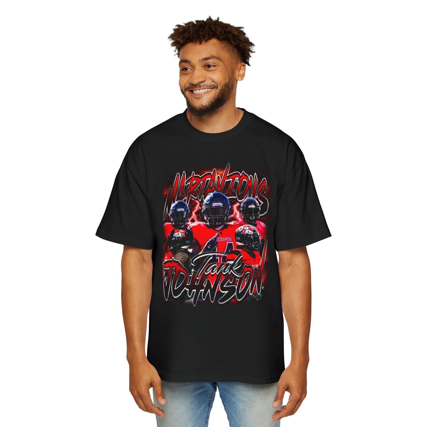 Martavious Johnson Oversized Retro Tee