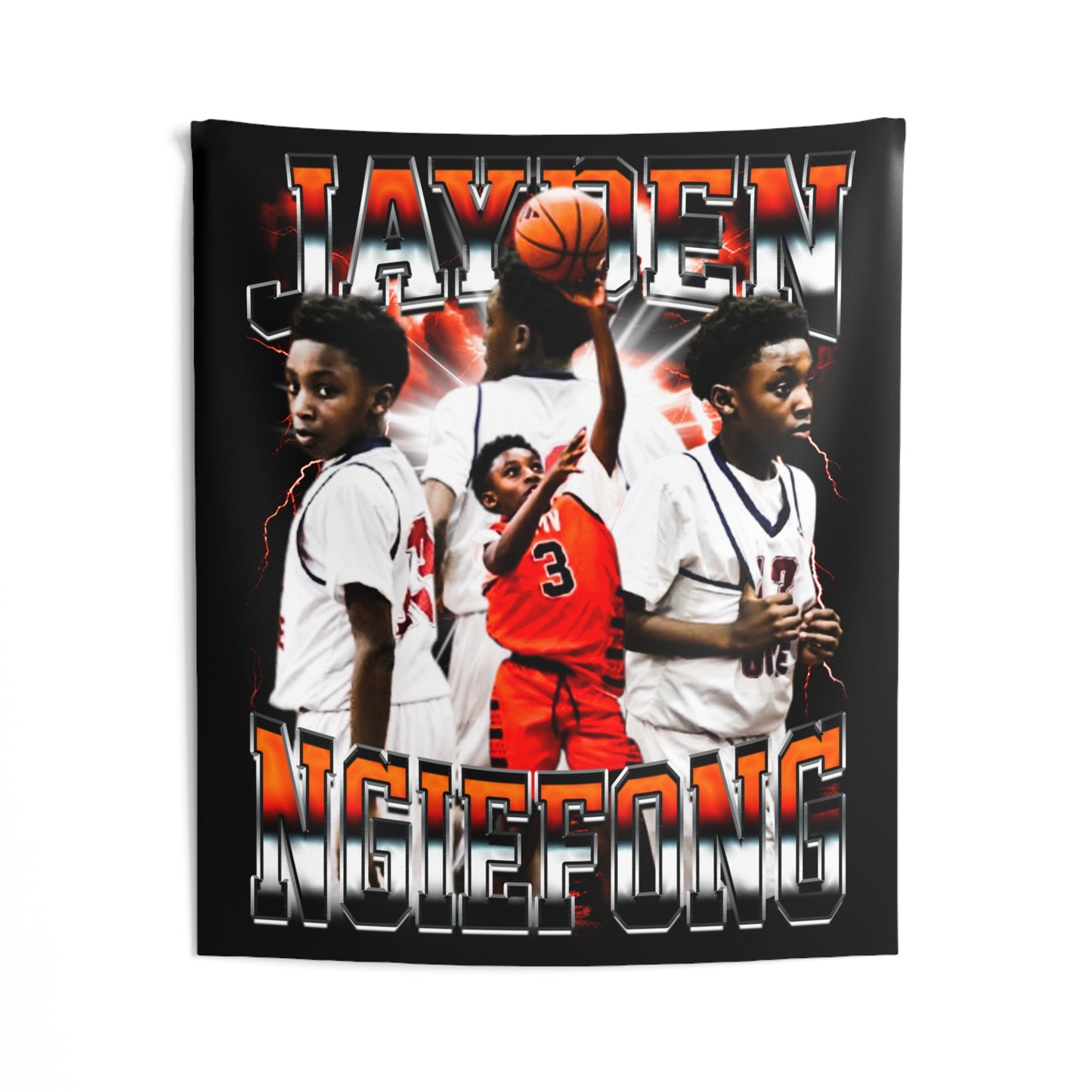Jayden Ngiefong Tapestry 50” x 60”