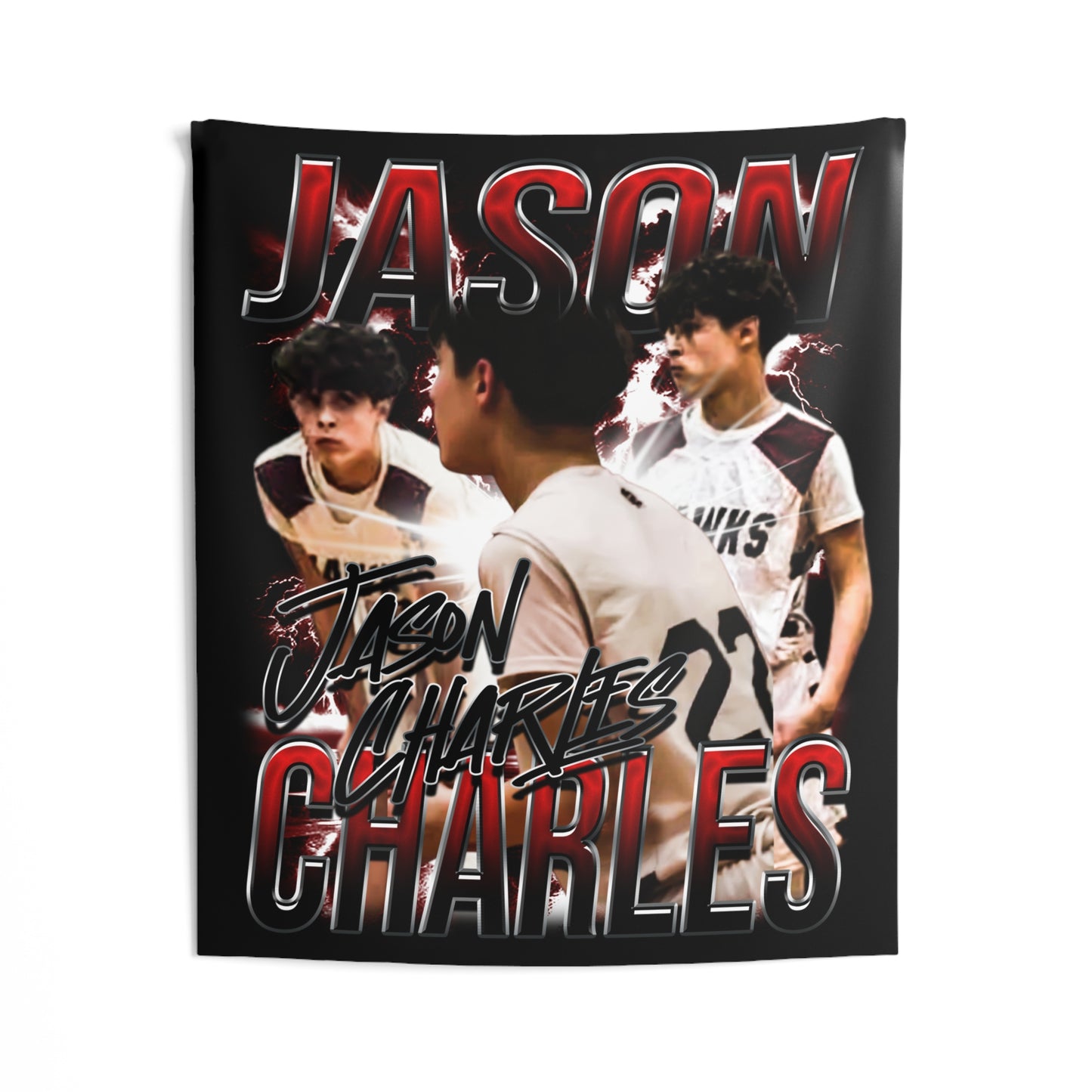 Jason Charles Tapestry 50” x 60”
