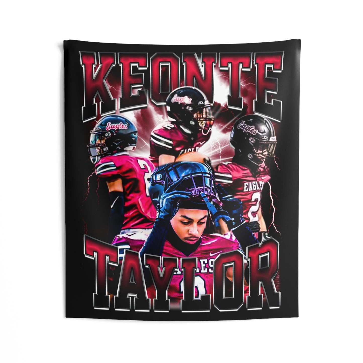 Keonte Taylor Tapestry 50” x 60”