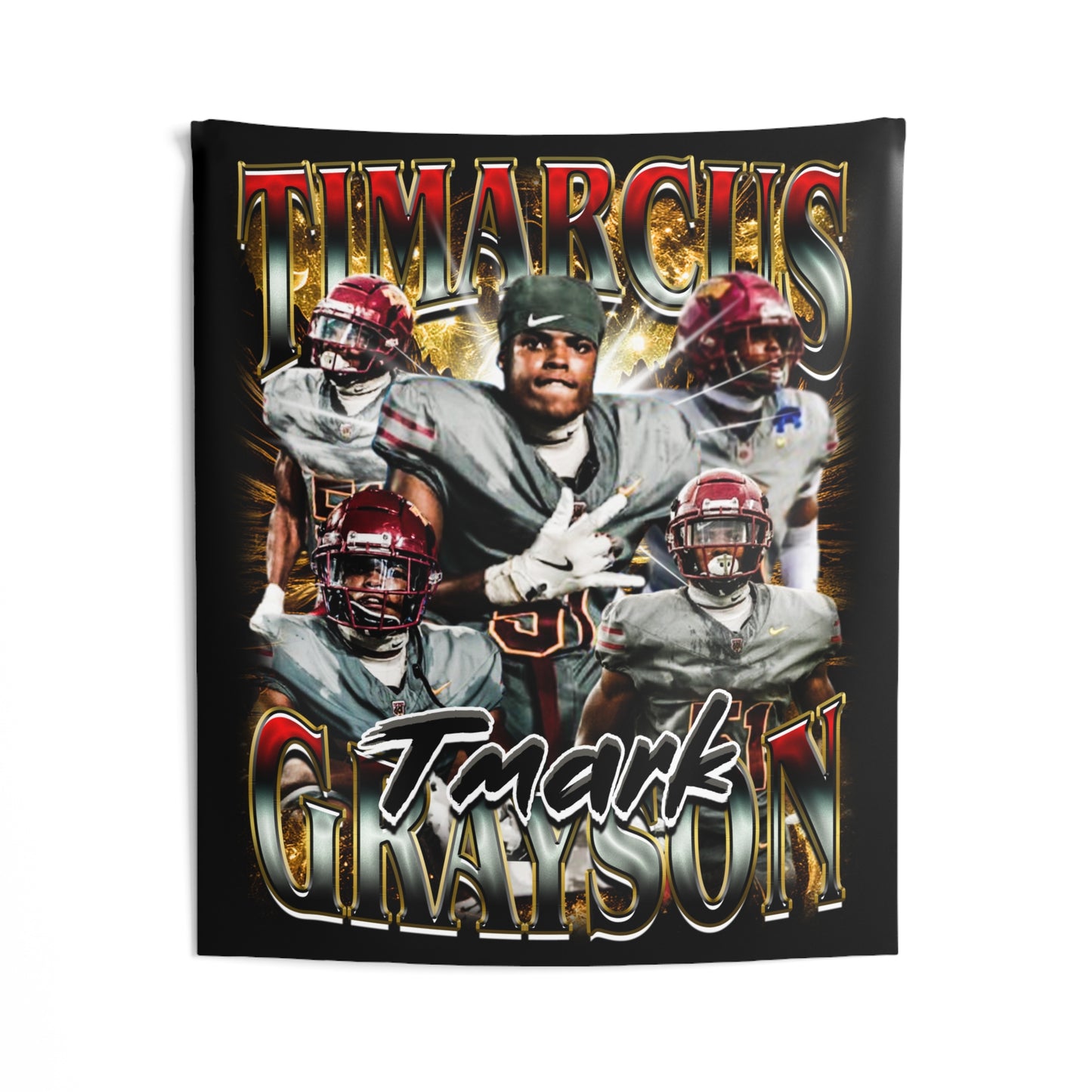 Timarcus Grayson Tapestry 50” x 60”