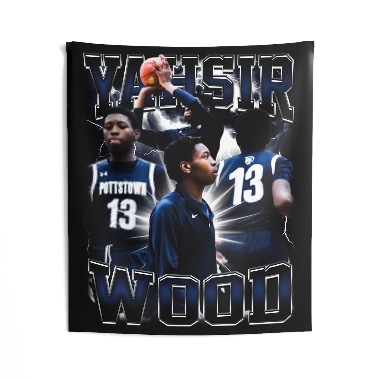 Yahsir Wood Tapestry 50” x 60”