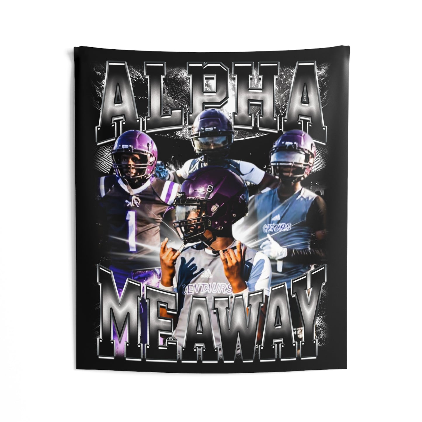 Alpha Meaway Tapestry 50” x 60”