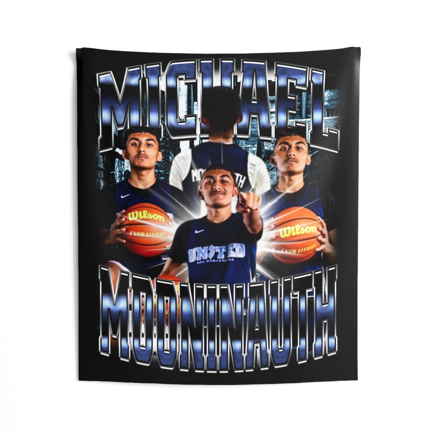 Michael Mooninauth Tapestry 50” x 60”