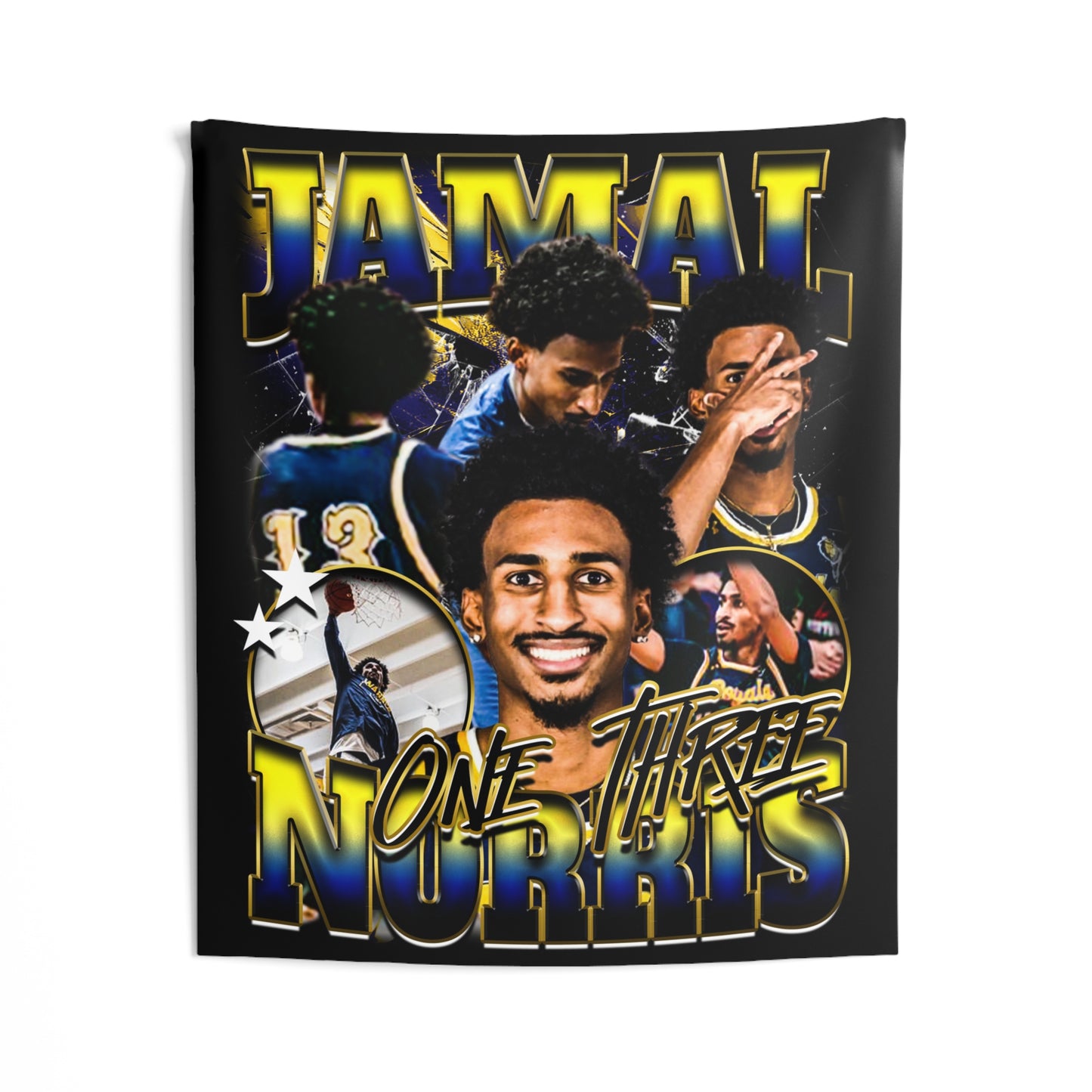 Jamal Norris Tapestry 50” x 60”
