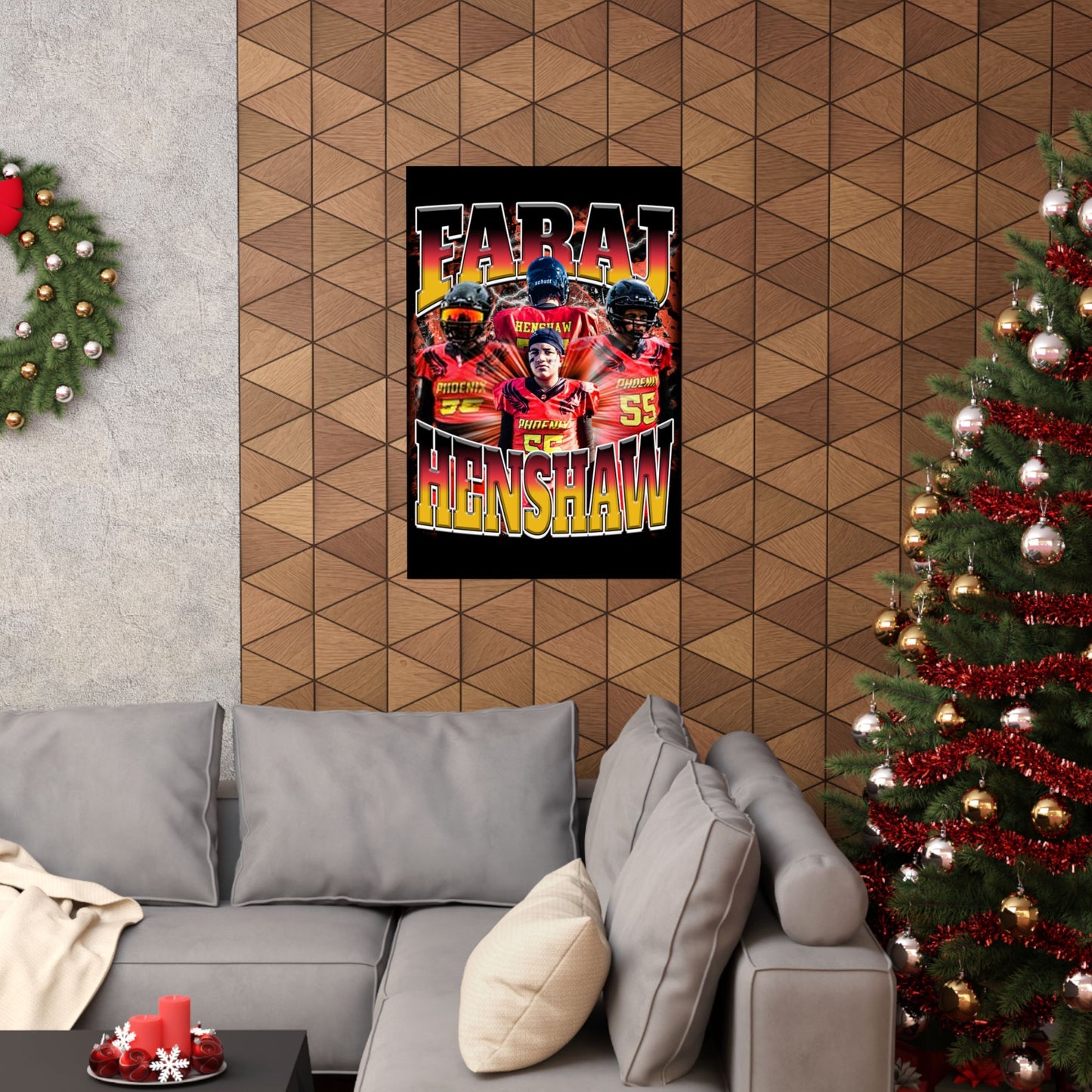 Faraj Henshaw Poster 24" x 36"