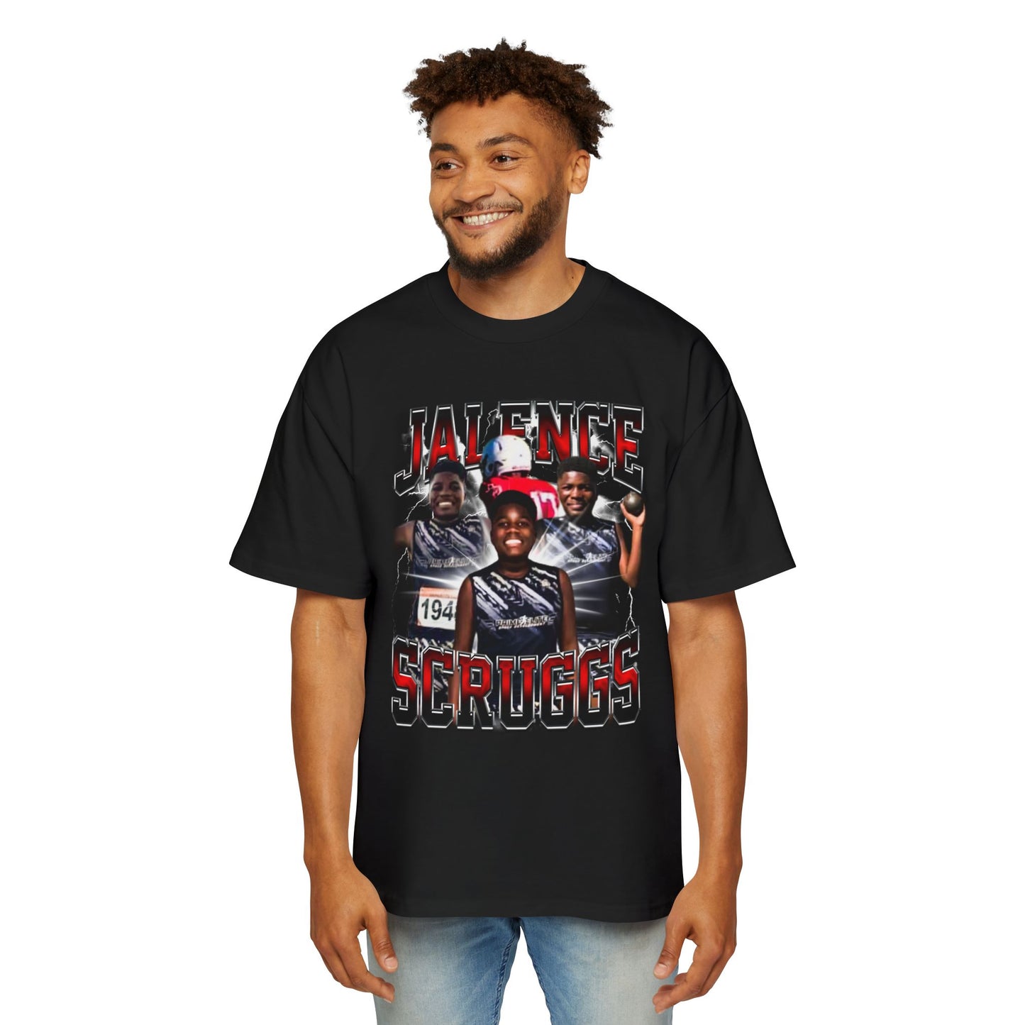 Jalence Scruggs Oversized Retro Tee