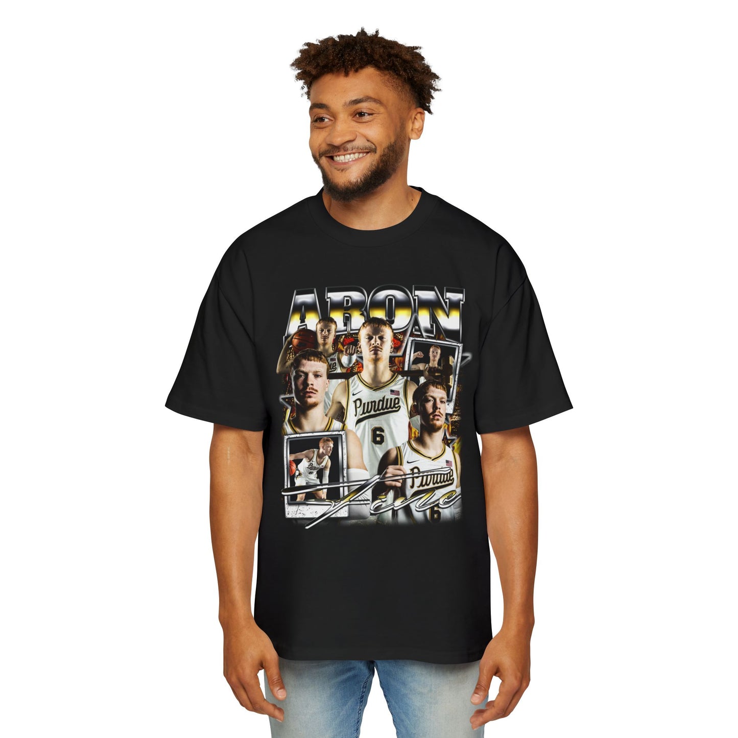 Aron Fine Oversized Retro Tee