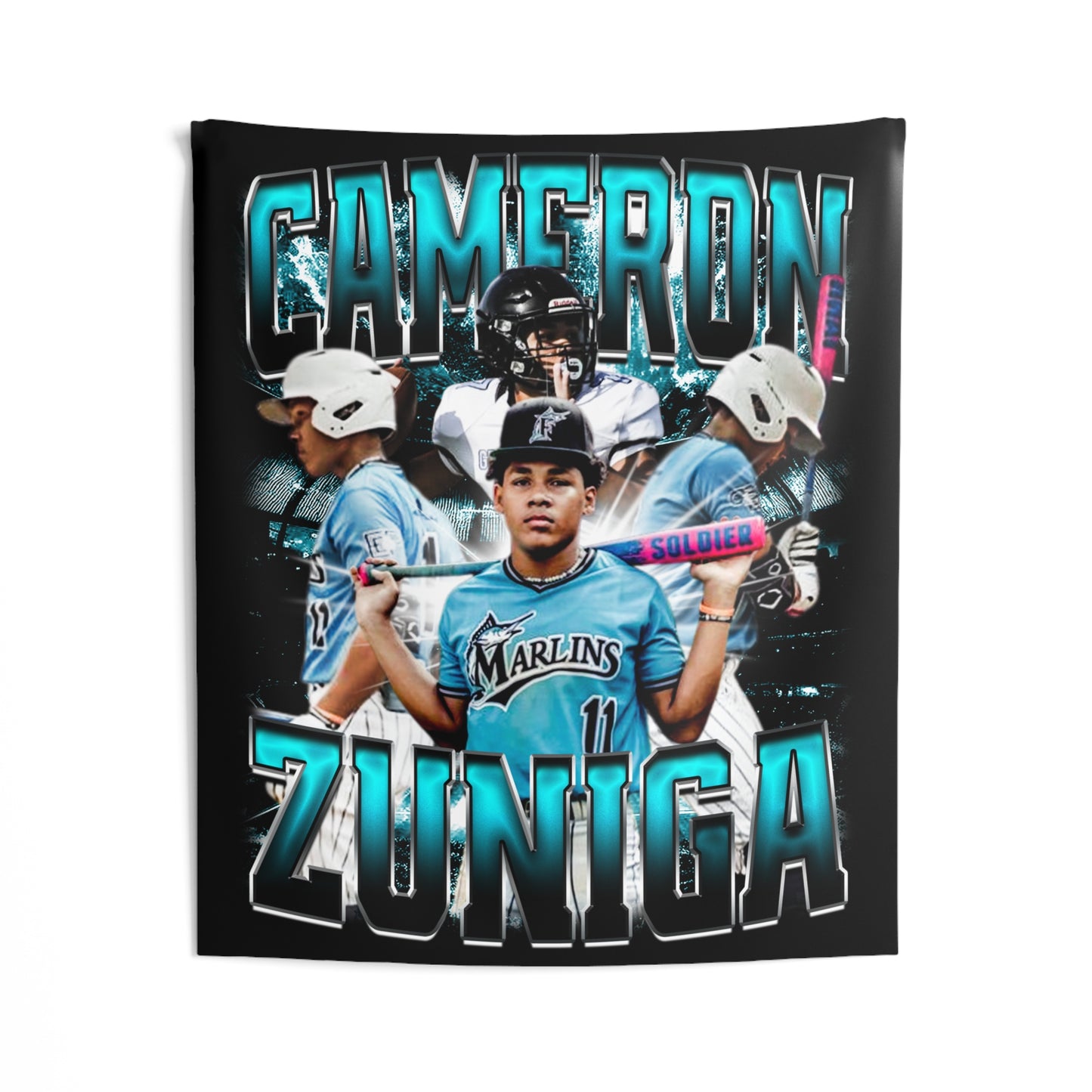 Cameron Zuniga Tapestry 50” x 60”