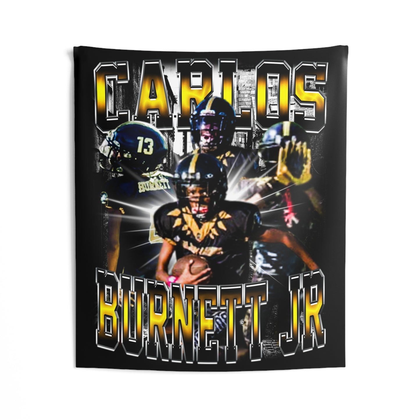 Carlos Burnett Jr Tapestry 50” x 60”