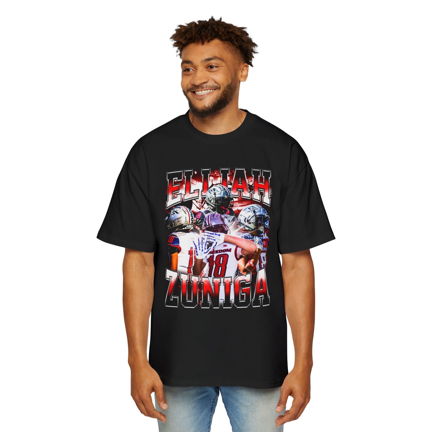 Elijah Zuniga Oversized Retro Tee