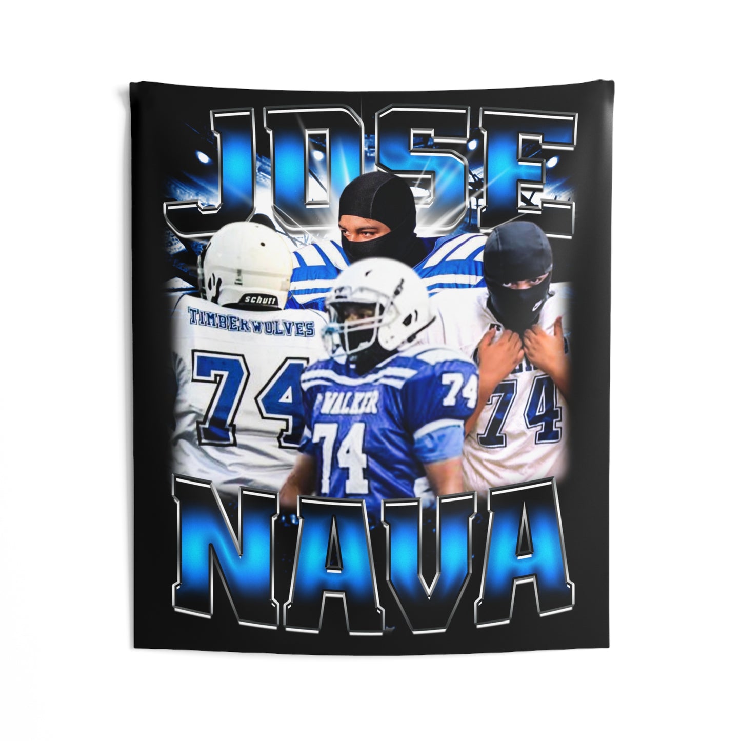 Jose Nava Tapestry 50” x 60”