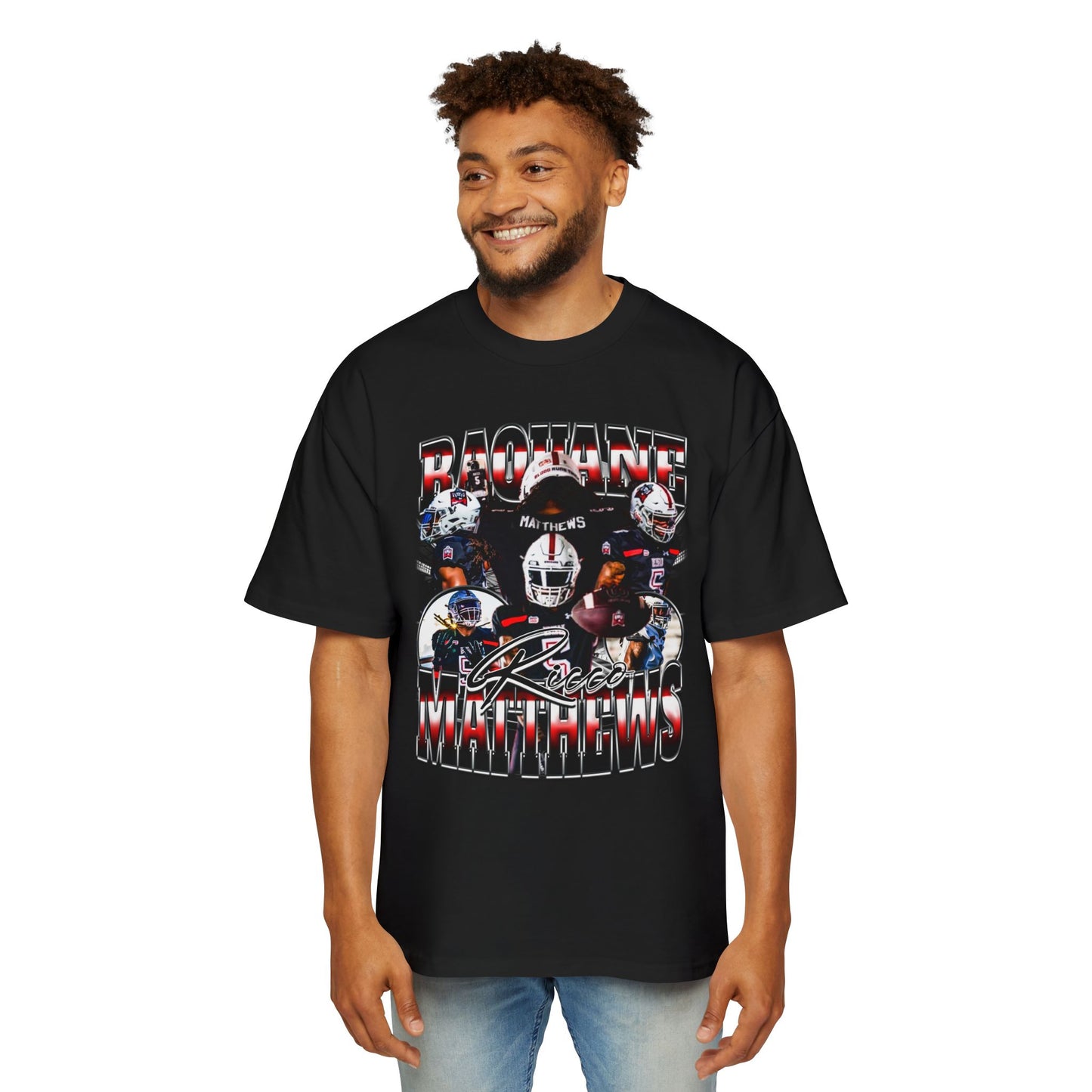Raquane Matthews Oversized Retro Tee