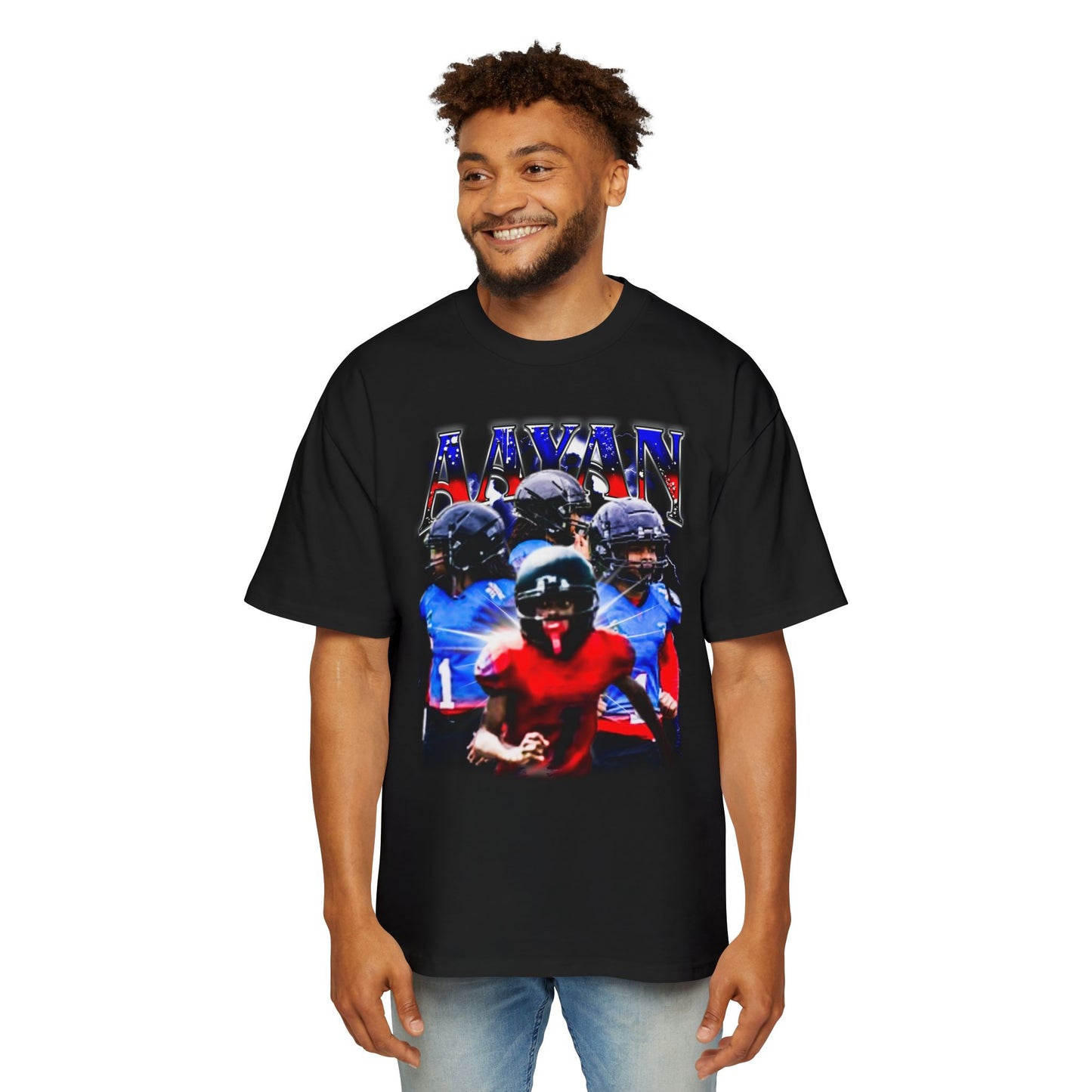 Aayan Oversized Retro Tee