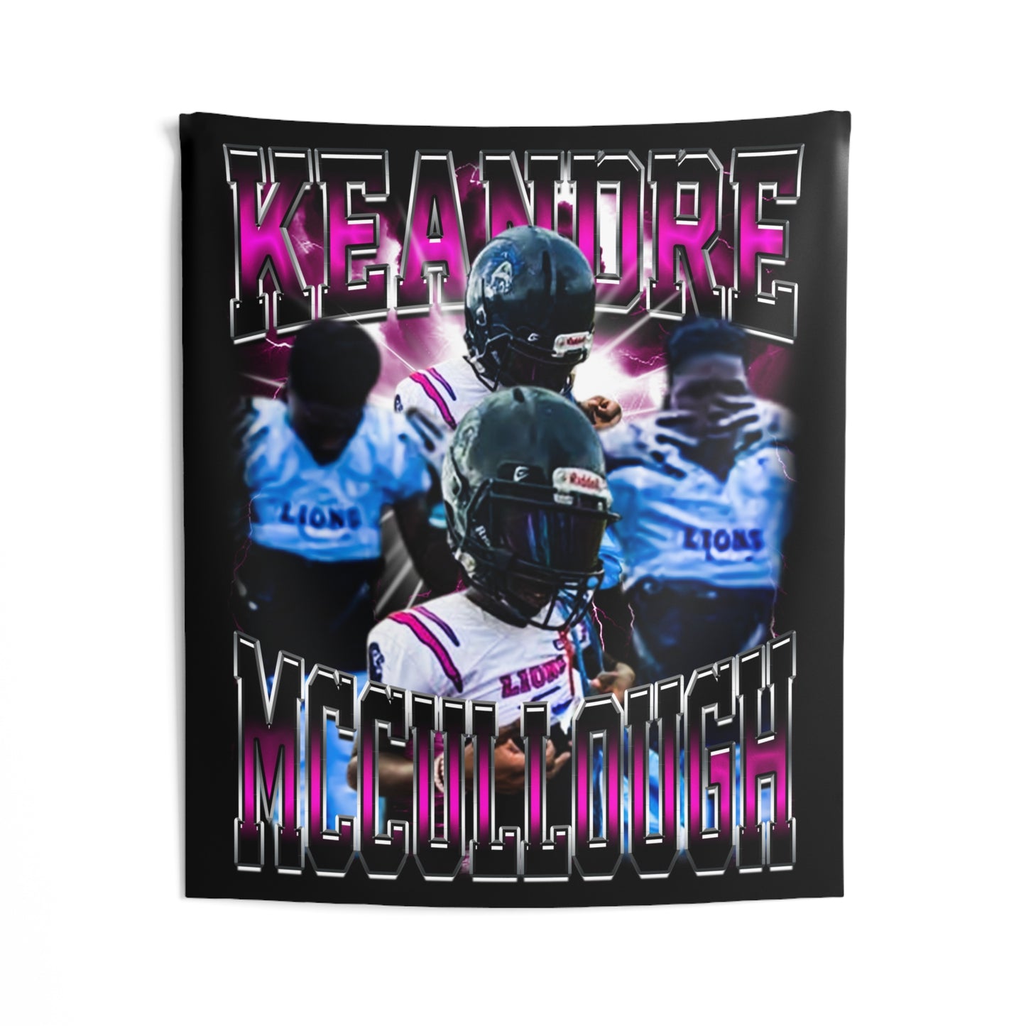 Keandre Mccullough Tapestry 50” x 60”