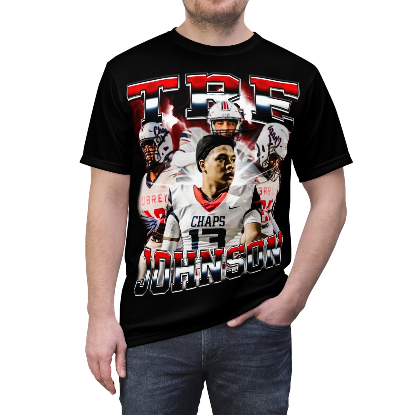 Tre Johnson Vintage Full Print Tee