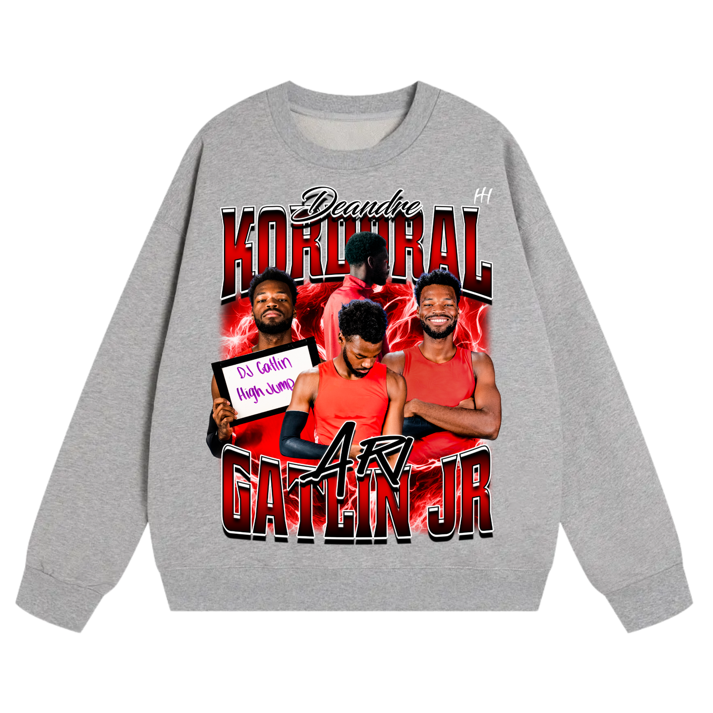 Deandre Kordoral Gatlin Jr Heavyweight Crewneck Sweatshirt