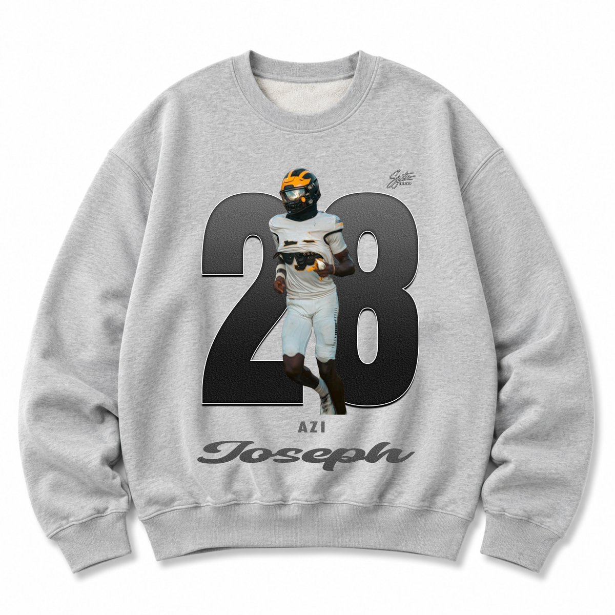Azi Joseph Heavyweight Crewneck Sweatshirt