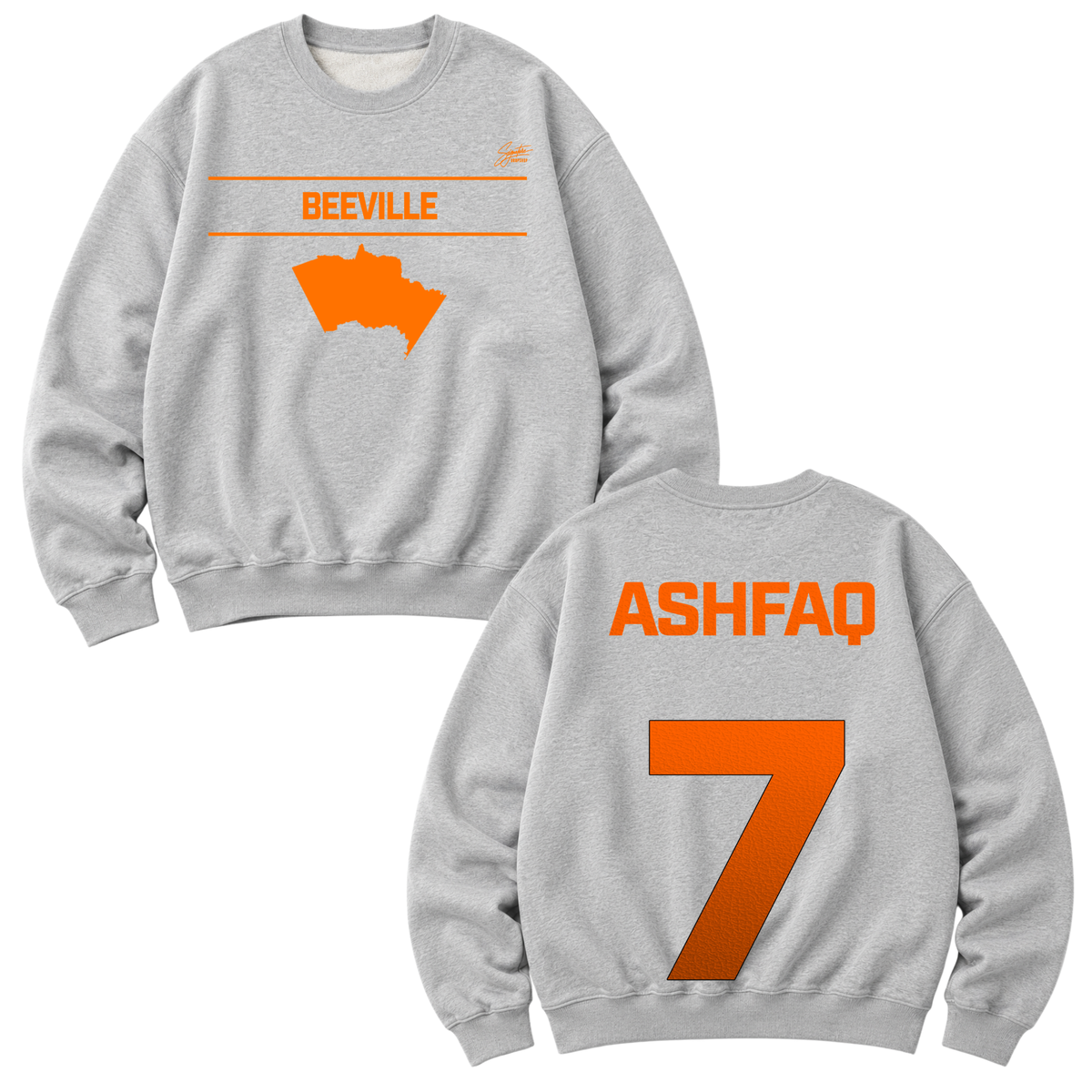 Abdul Rafay Ashfaq Heavyweight Crewneck Sweatshirt