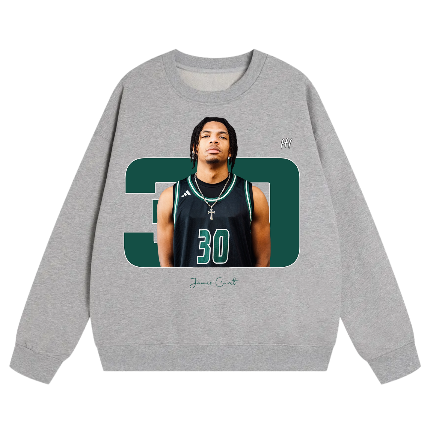 James Curet Heavyweight Crewneck Sweatshirt