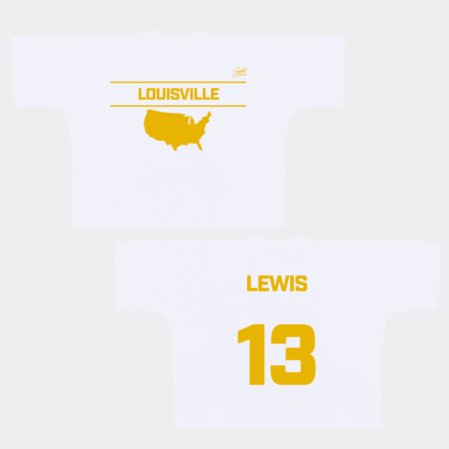 Dandre Lewis Premium Drop Shoulder/Boxy Tee