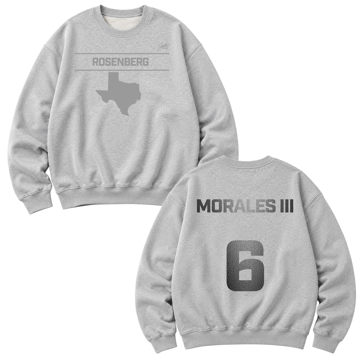 Roman Morales lll Heavyweight Crewneck Sweatshirt