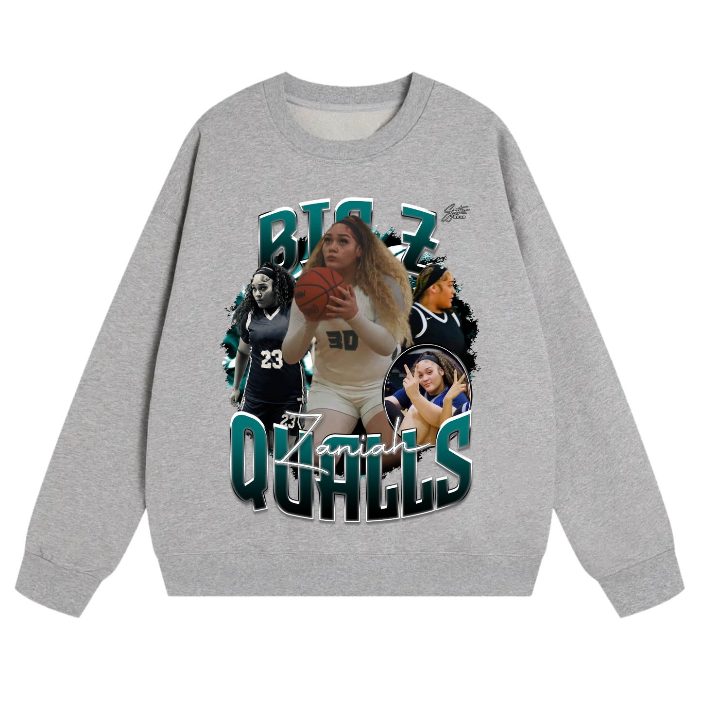 Zaniah Qualls Heavyweight Crewneck Sweatshirt