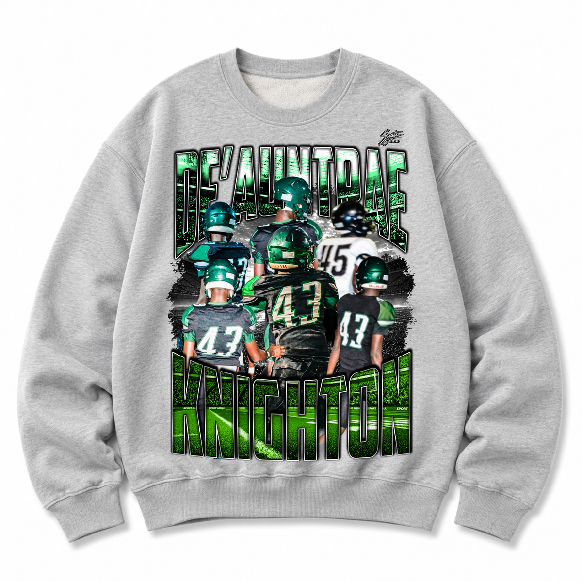De’Auntrae Knighton Heavyweight Crewneck Sweatshirt