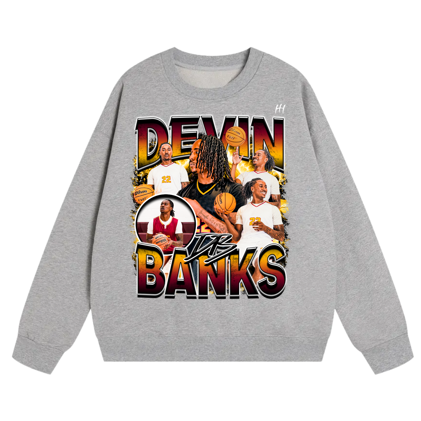 Devin Banks Heavyweight Crewneck Sweatshirt