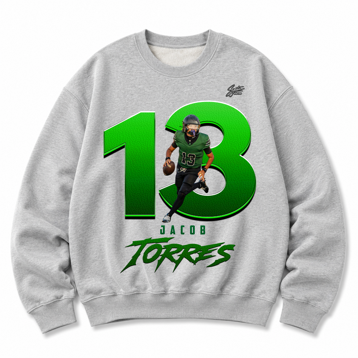 Jacob Torres Heavyweight Crewneck Sweatshirt