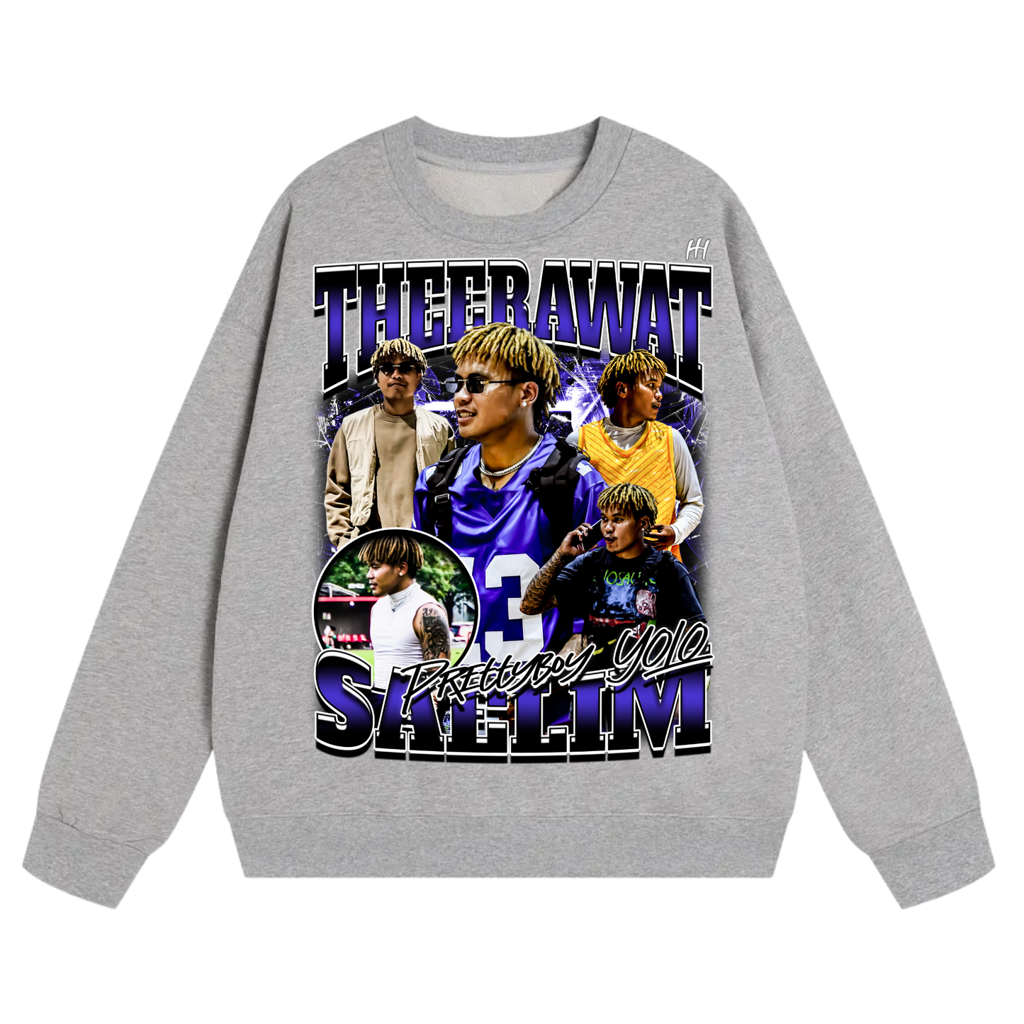 Theerawat Saelim Heavyweight Crewneck Sweatshirt