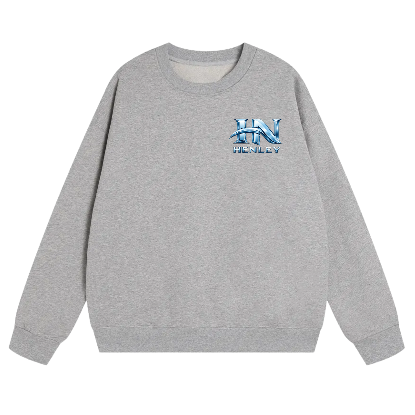 Bxnktellr Henley Heavyweight Crewneck Sweatshirt