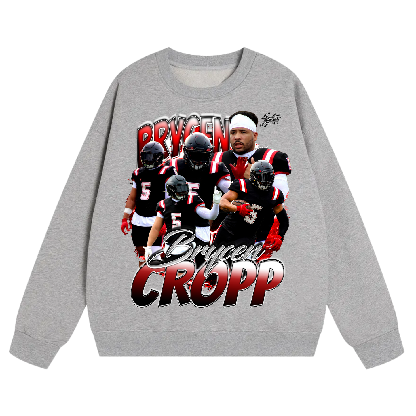 Brycen Cropp Heavyweight Crewneck Sweatshirt