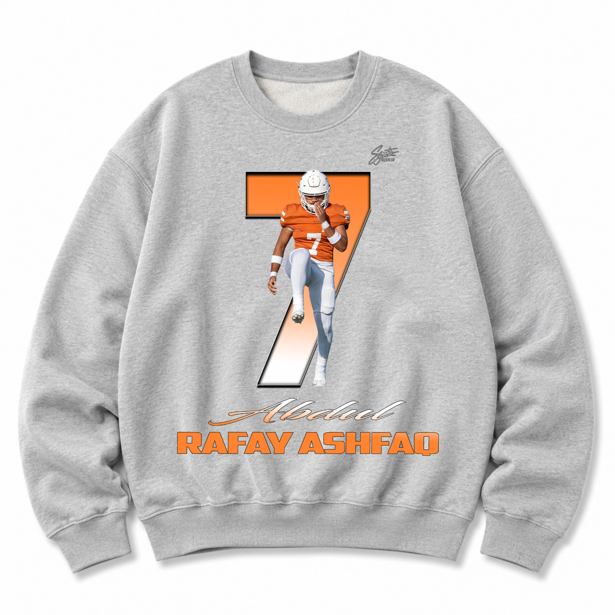 Abdul Rafay Ashfaq Heavyweight Crewneck Sweatshirt