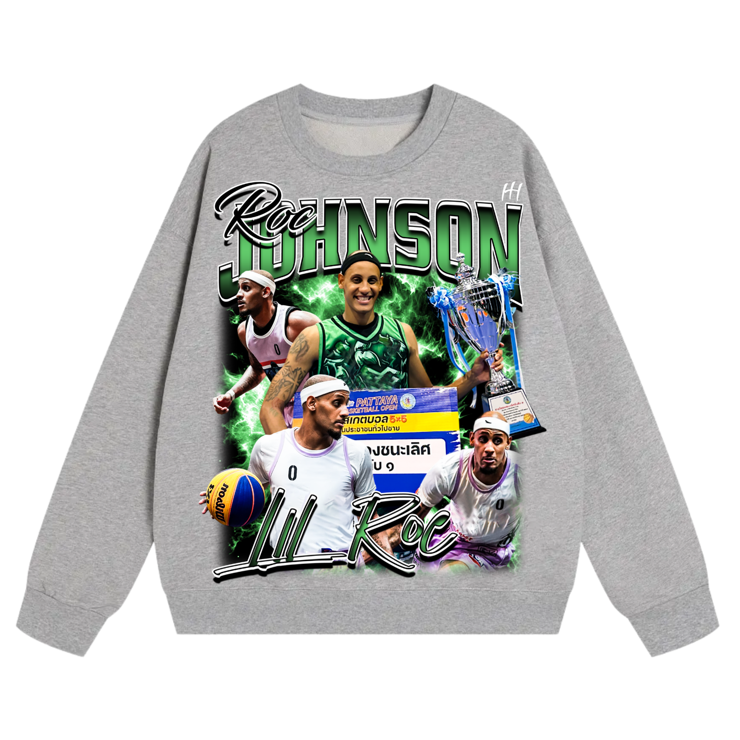 Roc Johnson Heavyweight Crewneck Sweatshirt