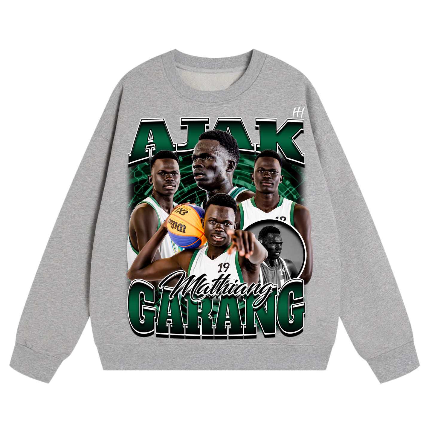 Ajak Mathiang Garang Heavyweight Crewneck Sweatshirt