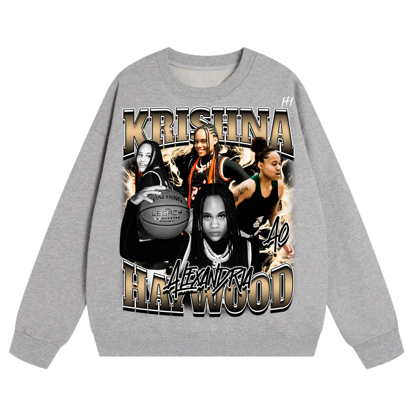 Krishna Alexandria Haywood Heavyweight Crewneck Sweatshirt