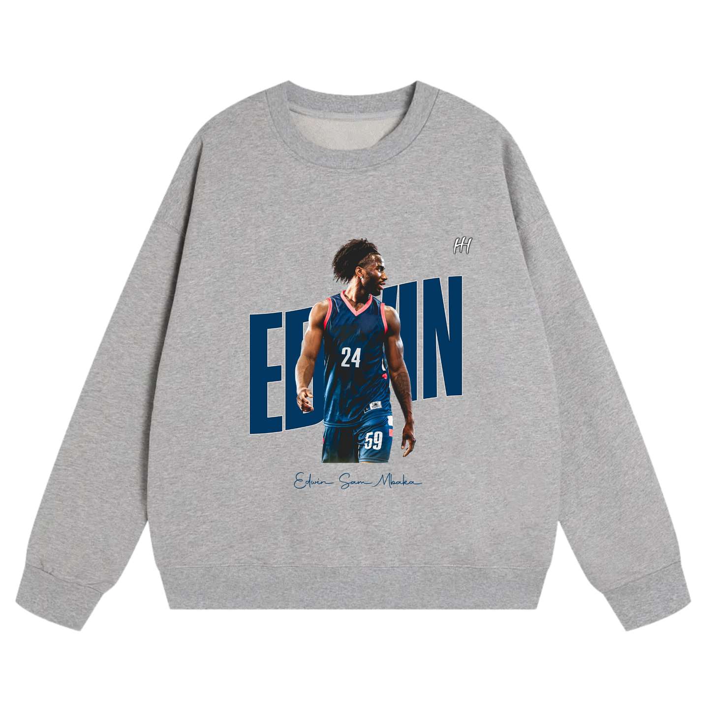 EDWIN SAM MBAKA Heavyweight Crewneck Sweatshirt
