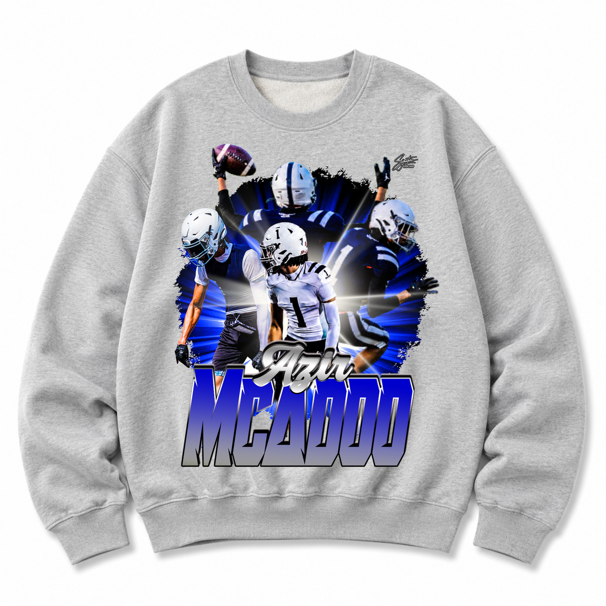Azir McAdoo Heavyweight Crewneck Sweatshirt