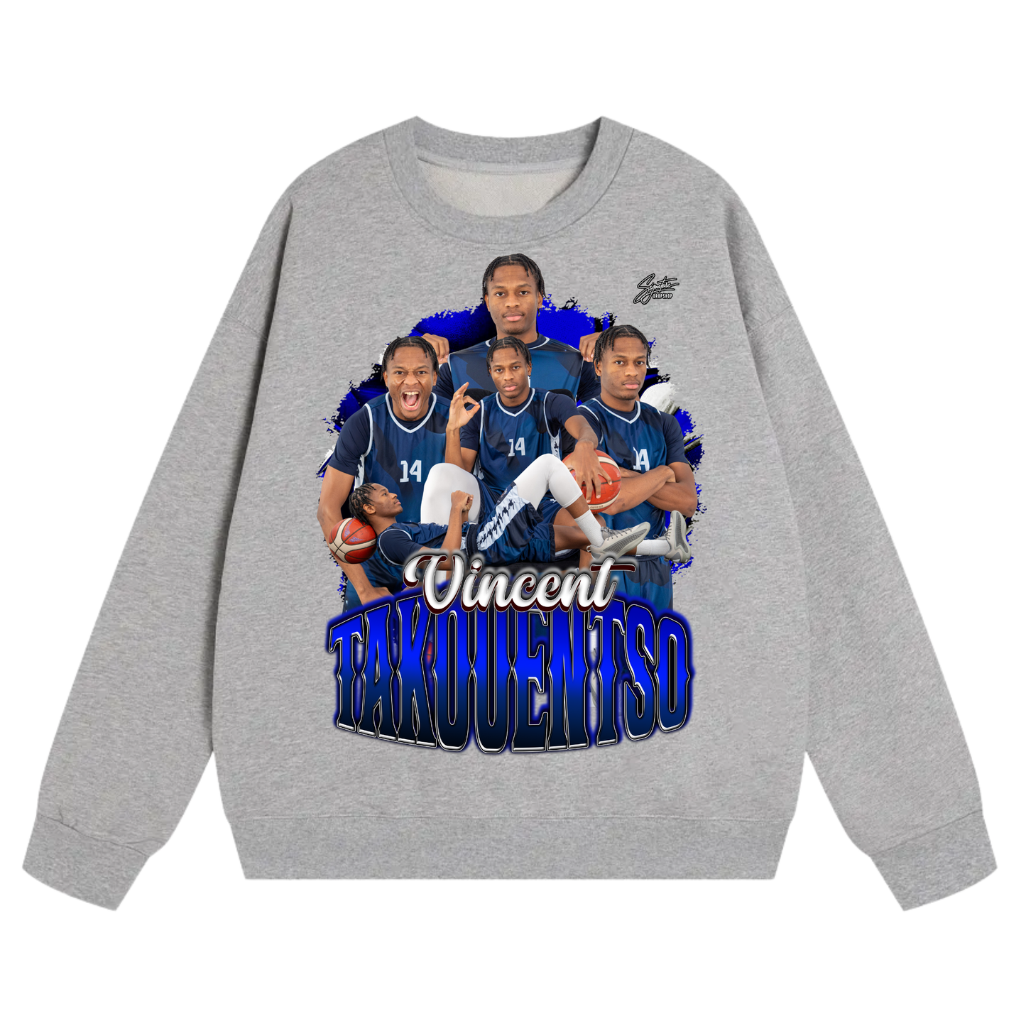 Vincent TAKOUENTSO Heavyweight Crewneck Sweatshirt