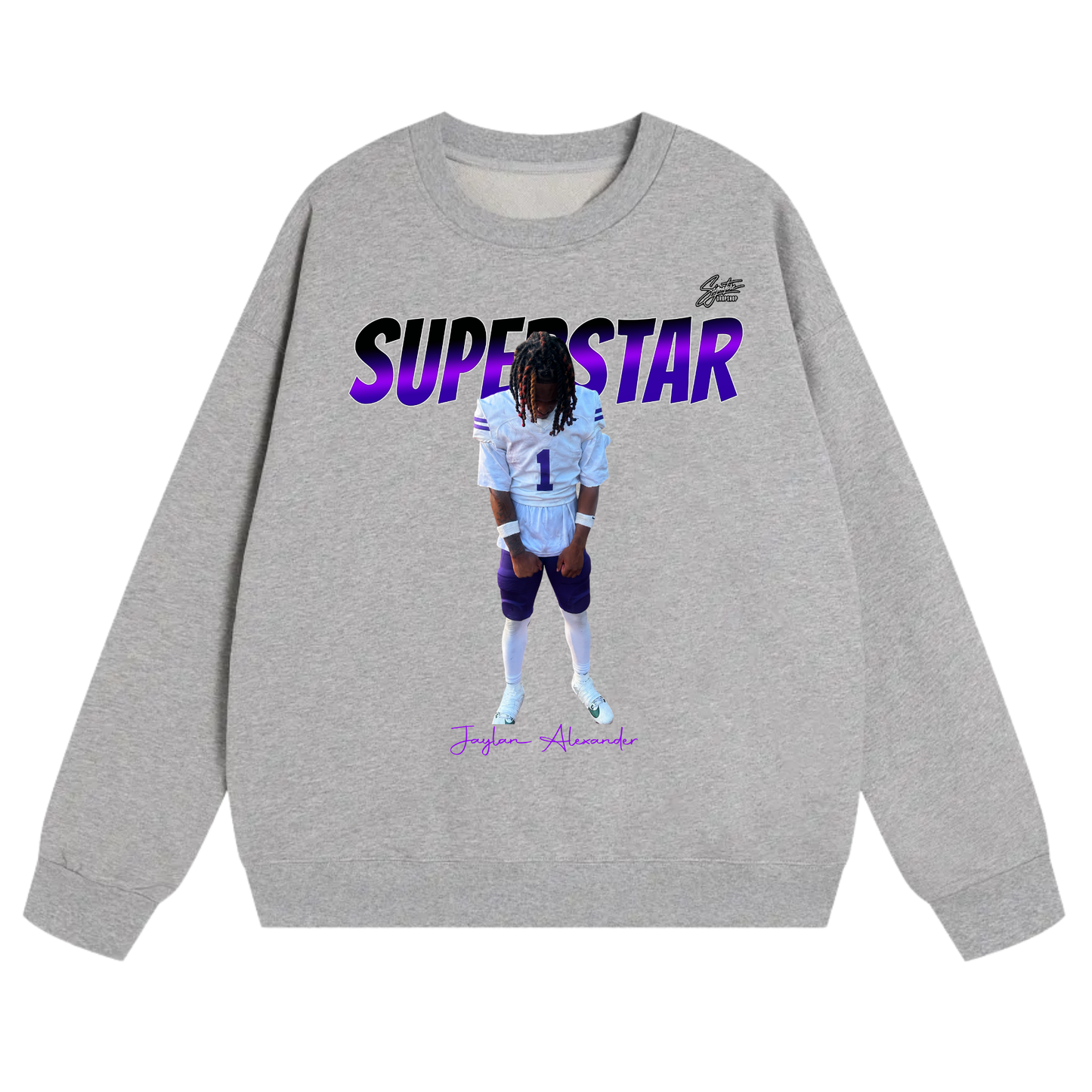 Jaylan Alexander Heavyweight Crewneck Sweatshirt