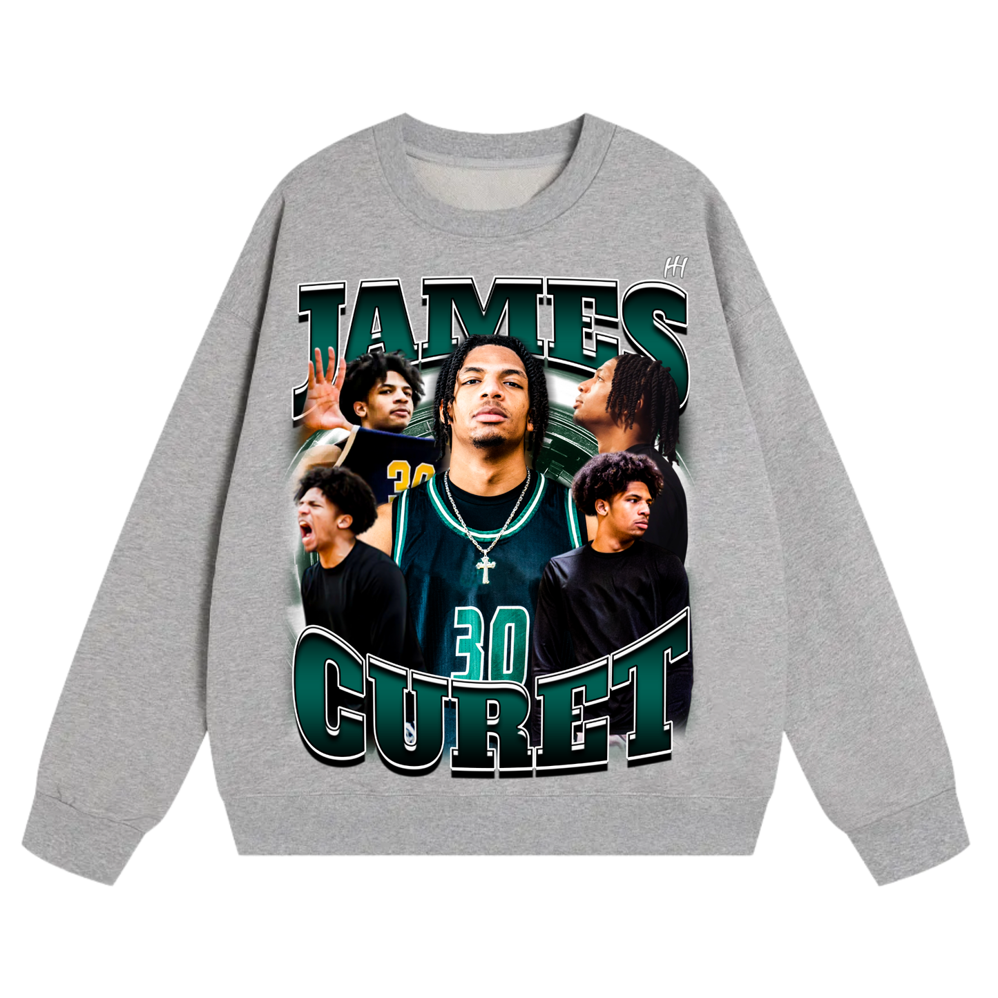 James Curet Heavyweight Crewneck Sweatshirt