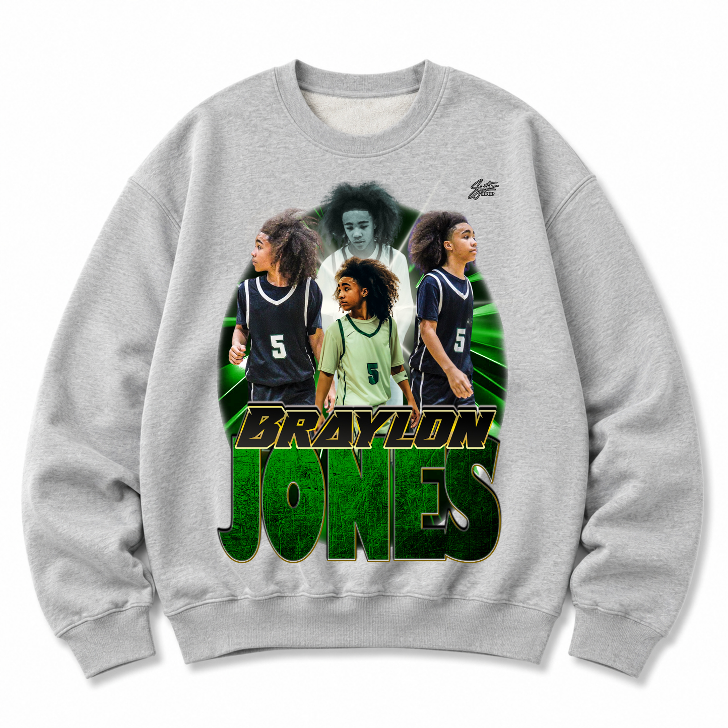 Braylon Jones Heavyweight Crewneck Sweatshirt