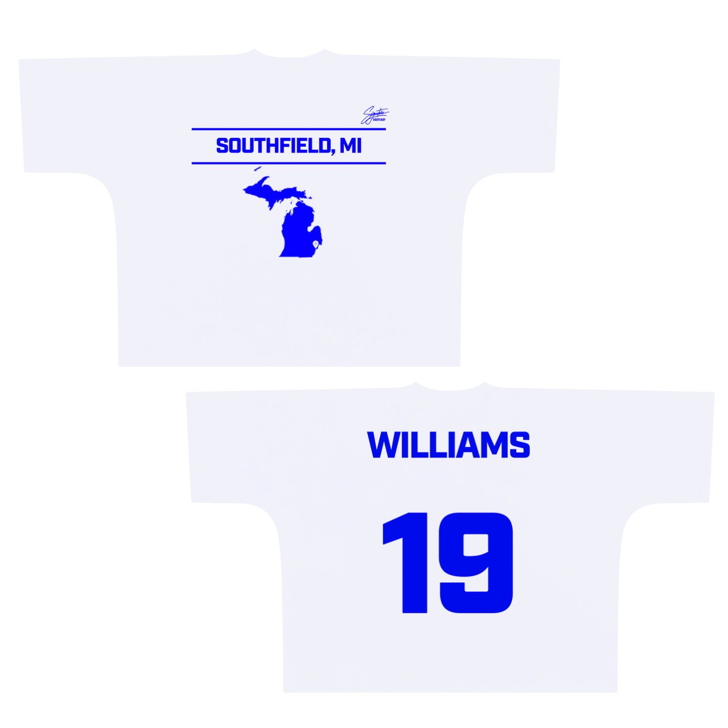 Demetrius Williams Premium Drop Shoulder/Boxy Tee