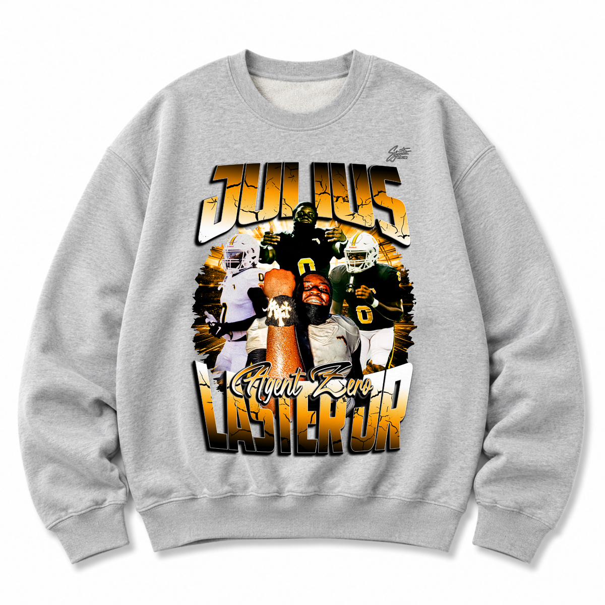 Julius Laster Jr Heavyweight Crewneck Sweatshirt